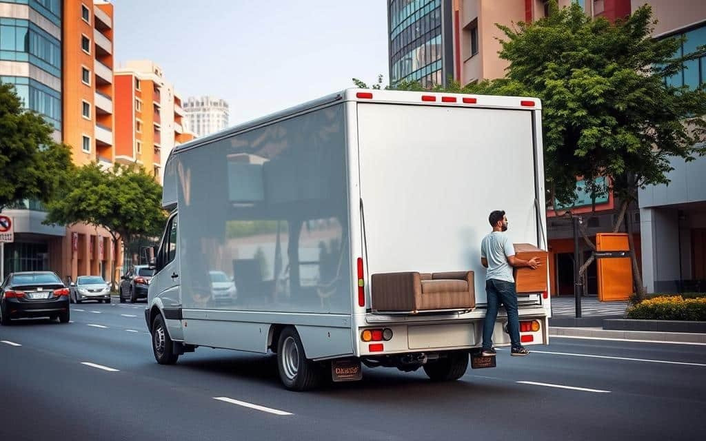 هاف لوري مبارك الكبير بالكويت | نقل عفش وأغراض وتوصيل سريع 24 ساعة