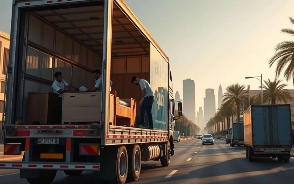 هاف لوري الفروانية بالكويت | نقل عفش وأغراض وتوصيل سريع بأرخص الأسعار