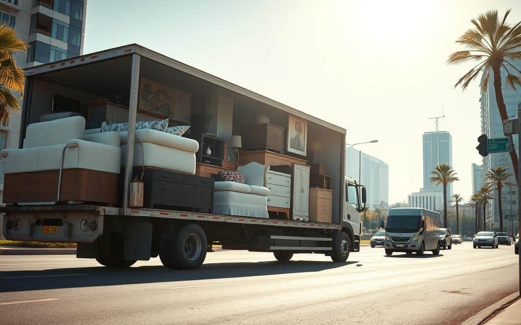 هاف لوري الصديق بالكويت | نقل عفش وأغراض وتوصيل طلبات بسرعة وأمان