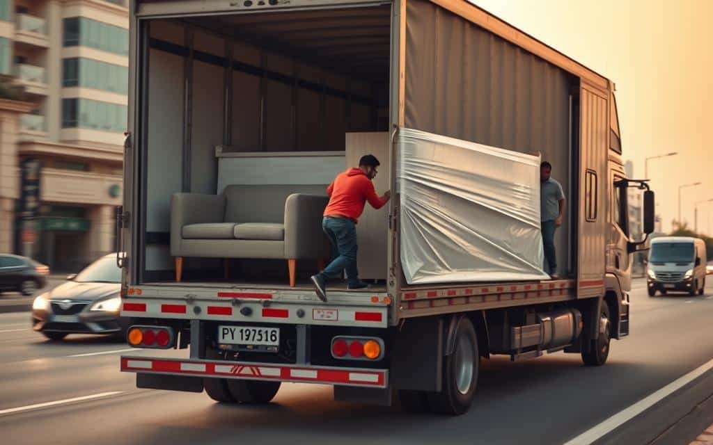 هاف لوري الزهراء بالكويت | خدمة نقل عفش وأغراض سريعة 24 ساعة