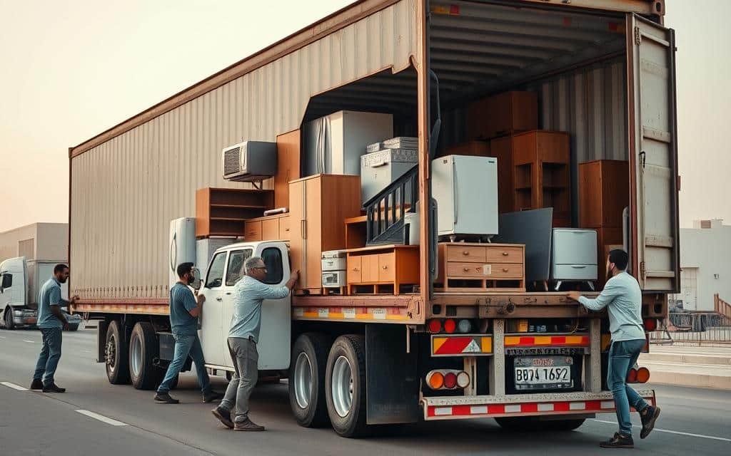 هاف لوري المنطقة العاشرة بالكويت | نقل عفش وأغراض وتوصيل سريع 24 ساعة