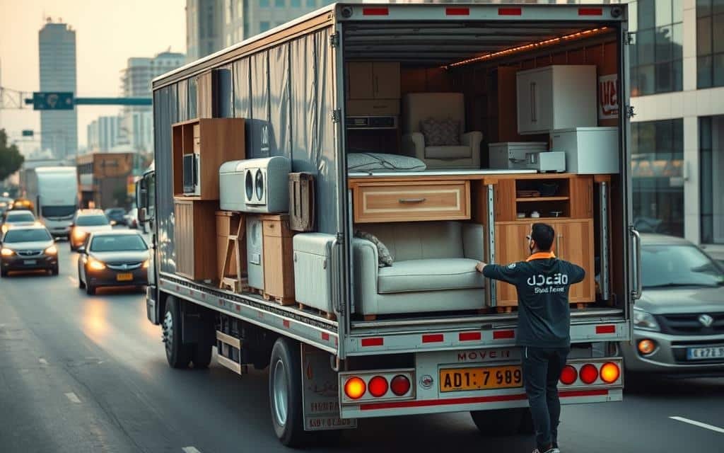 هاف لوري الاحمدي بالكويت | نقل عفش وأغراض وتوصيل سريع 24 ساعة