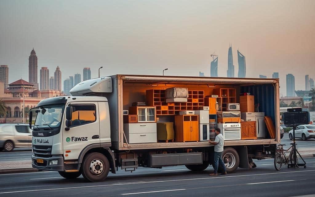 هاف لوري العاصمة بالكويت | نقل عفش وأغراض وتوصيل سريع داخل الديرة