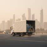 هاف لوري مصكر لنقل الكراتين والبضائع الحساسة | حماية تامة وتوصيل آمن