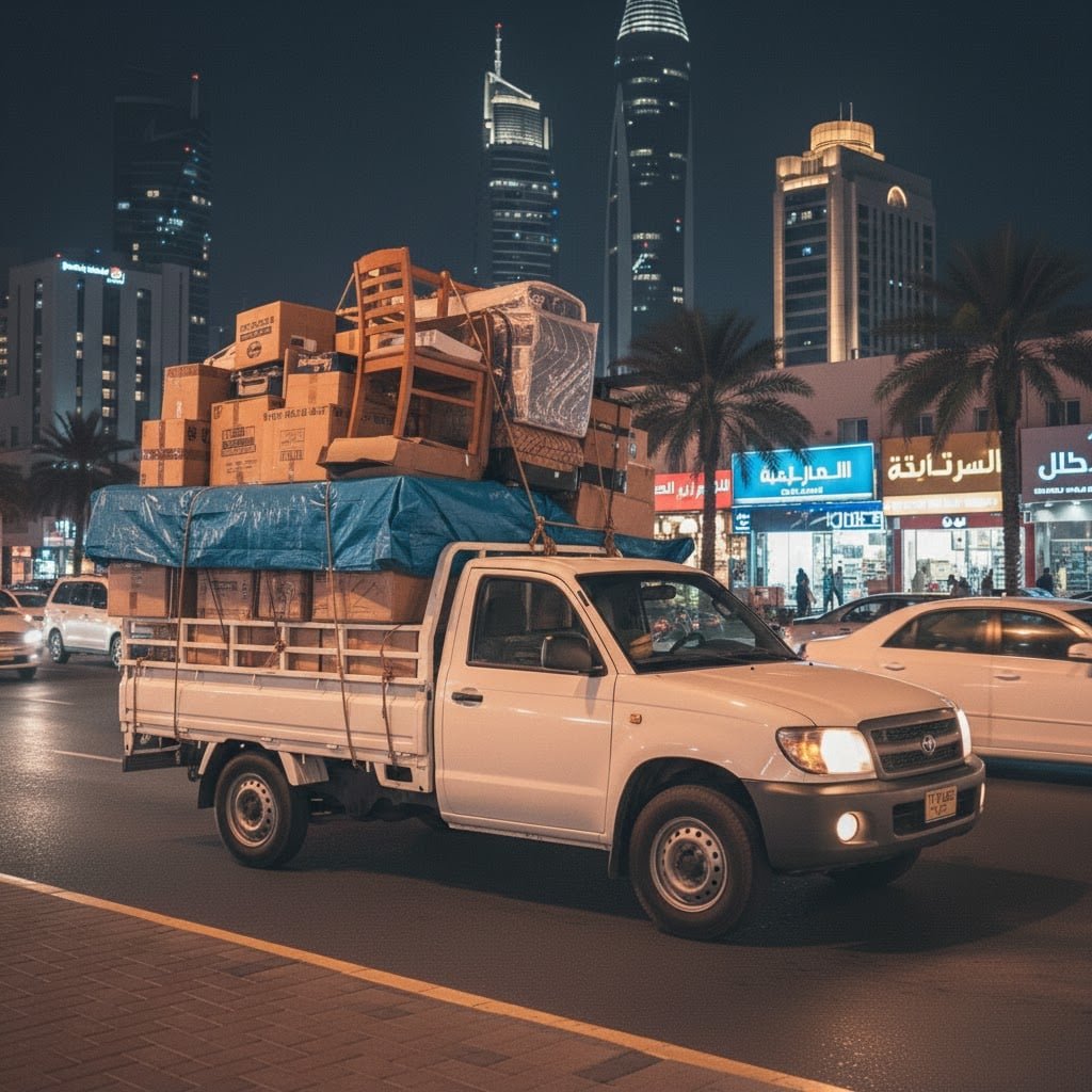 ارقام هاف لوري نقل عفش واغراض بالكويت | خدمة سريعة 24 ساعة لكافة المناطق